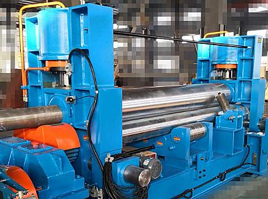 W11SNC-25x2500 萬(wàn)能式三輥卷板機