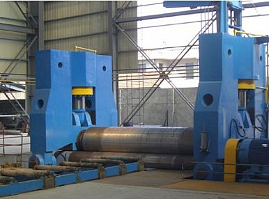 W11SNC-80x3000萬(wàn)能式三輥卷板機