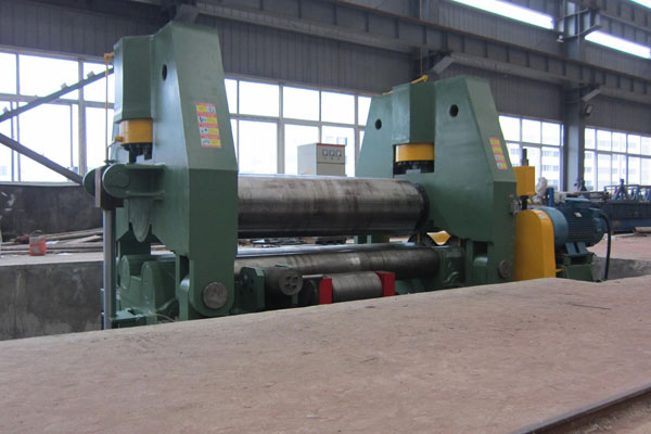 W11SNC-100x3000 萬(wàn)能式三輥卷板機