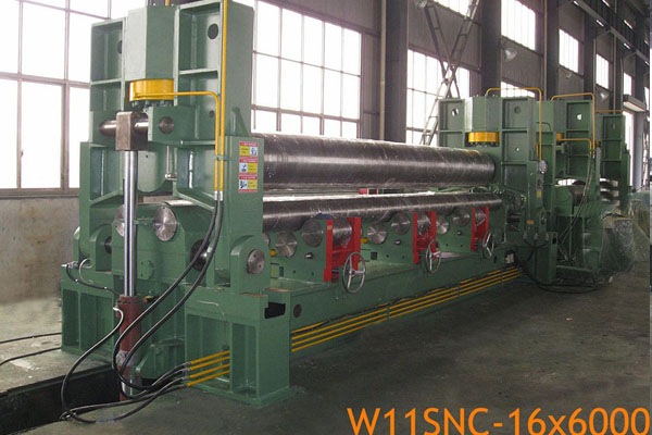 W11SNC-16x6000 萬(wàn)能式三輥卷板機